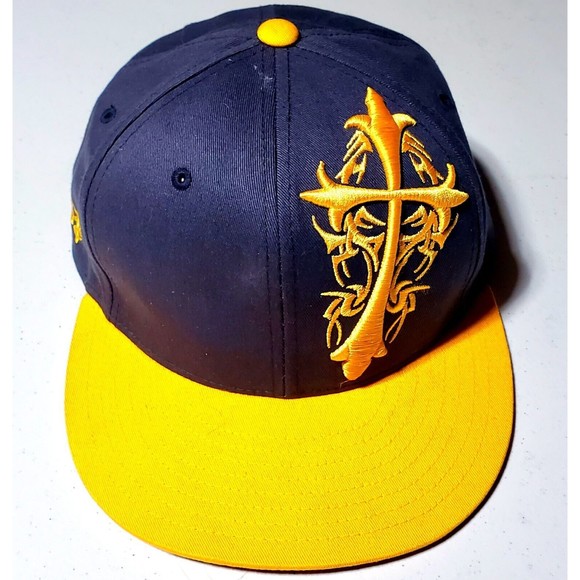 Spirit Domes Samuel Peters Other - Spirit Domes Embroidered Snapback Hat Romans 14:8 Crown Thorns Collection Cross